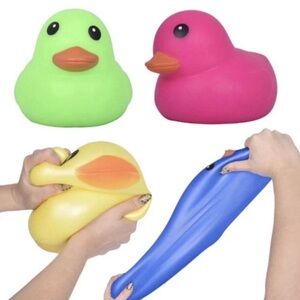 Sunny Days Laffy Quacks Jumbo Pink Duck squishy NWT